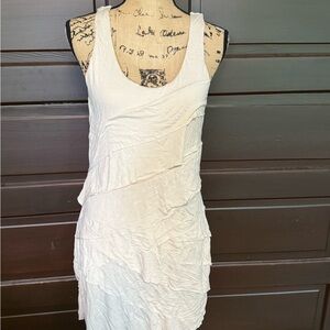 Nearly nude colored dress